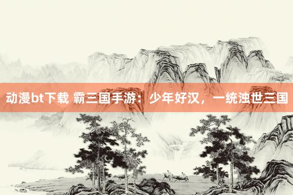 动漫bt下载 霸三国手游：少年好汉，一统浊世三国