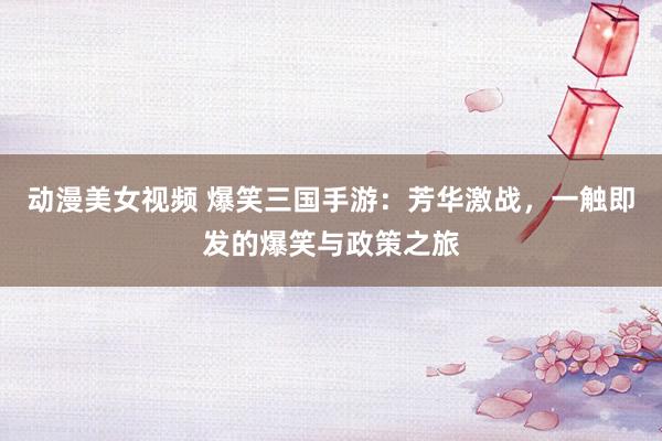 动漫美女视频 爆笑三国手游：芳华激战，一触即发的爆笑与政策之旅
