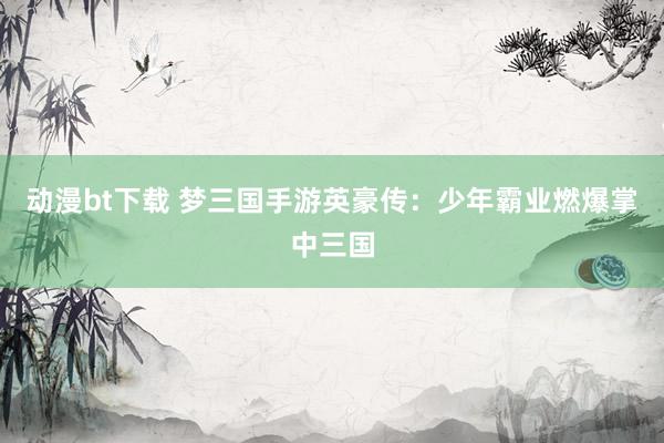 动漫bt下载 梦三国手游英豪传：少年霸业燃爆掌中三国